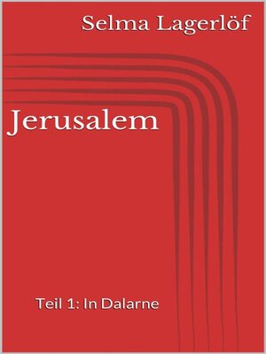 cover image of Jerusalem, Teil 1--In Dalarne